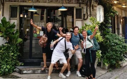 Hosté ubytování Here Hostel Bangkok