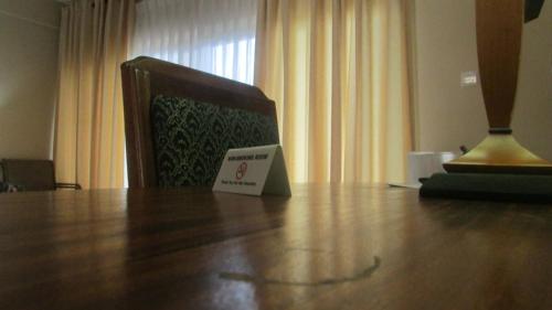 a table with a box on top of it at Bojo Beach Resort in Bortianor