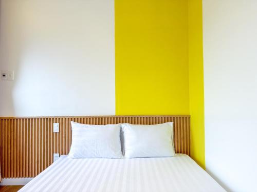 Katil atau katil-katil dalam bilik di Nang Hotel Dao Phu Quy