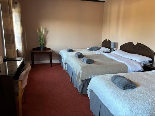 Postel nebo postele na pokoji v ubytování An Chéibh B&B