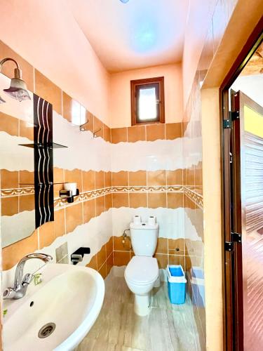 Hotel L'Arganier d'Ammelneにあるバスルーム