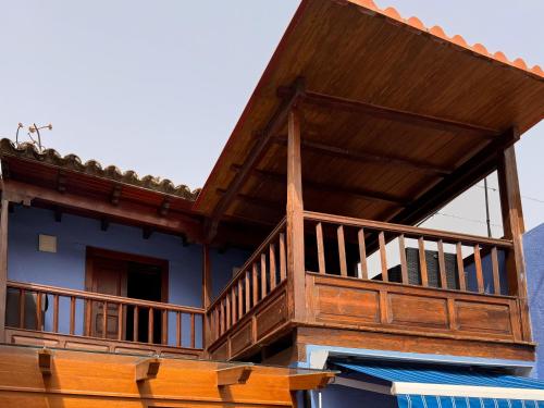 Μπαλκόνι ή βεράντα στο Alojamiento La HiguerAzul Gran Canaria