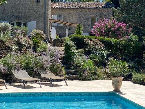 Photo de la galerie de l'établissement Très joli mas Cevenol, à Anduze
