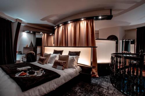 Posezení v ubytování Hôtel Carlton Lille