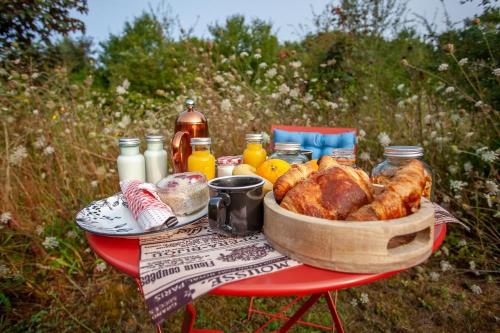 Comida en el bed and breakfast o alrededores