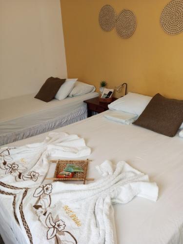 Hotel Pilãoにあるベッド