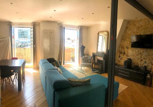 Duplex atypique proche Montparnasse & parc expositions