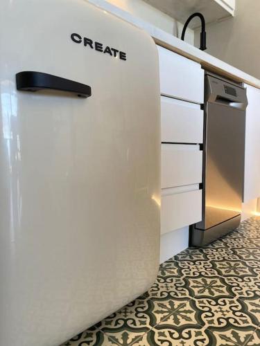 Dapur atau dapur kecil di AP8 XimoApartments Ático Exclusivo con Parking