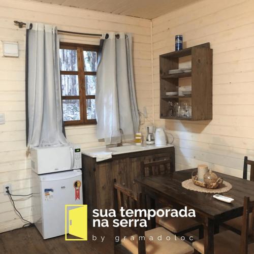 Η κουζίνα ή μικρή κουζίνα στο Il Bosco Incantato Due