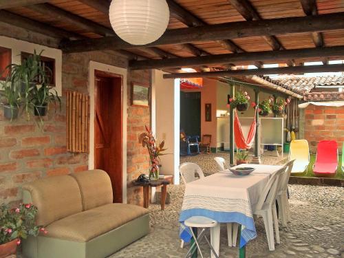 Posezení v ubytování Hotel Kantarrana Urbana Jardin