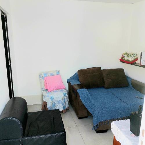 Posezení v ubytování Casa verde 100m da Lagoa