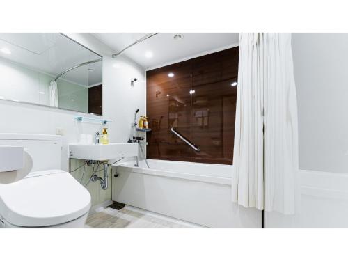 Ванная комната в TSUYAMA KAKUZAN HOTEL - Vacation STAY 75718v