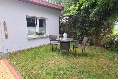 Κήπος έξω από το Ferienwohnung bei Lübeck