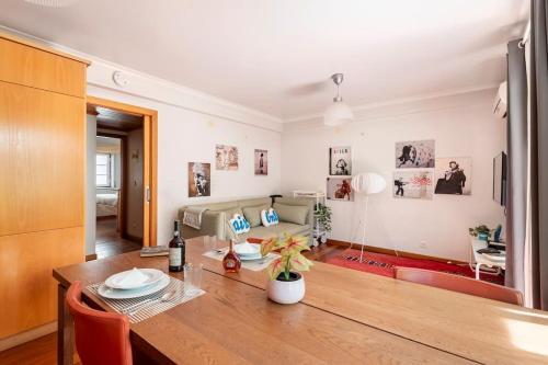 Pátio - ground floor 2 bdr apartment with AC and pateo
