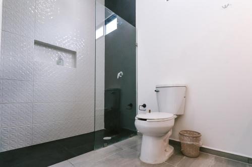 Ένα μπάνιο στο Casa Lagartija