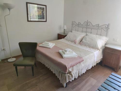 Postel nebo postele na pokoji v ubytování Tiny Room