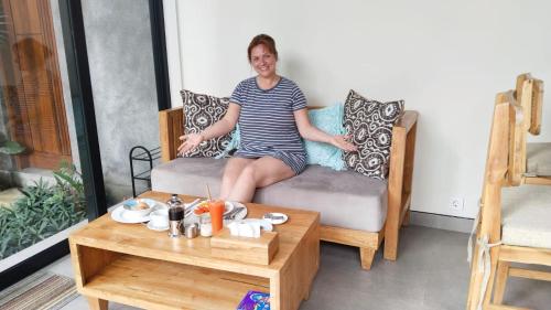 Istumisnurk majutusasutuses Sawitri Anandhita Luxury Villas