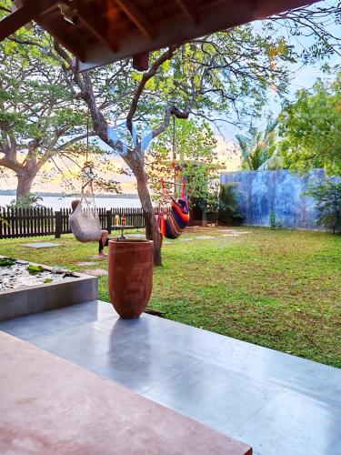 Zahrada ubytování Art Yala Boutique Resort