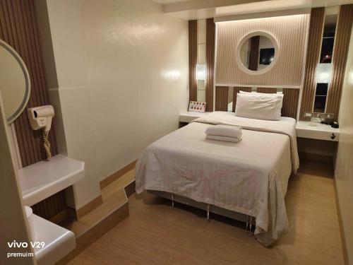 Koupelna v ubytování PARADISE HOTEL