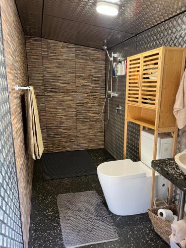 Kopalnica v nastanitvi Self contained open shed space
