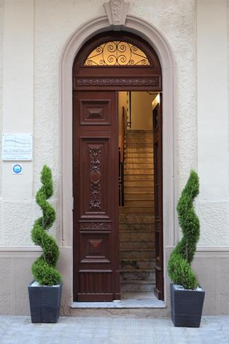 Η πρόσοψη ή η είσοδος του Al Castello Luxury B&B