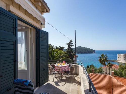 Holiday Home Patricija-Duplex Three Bedroom Apartment with Balcony and Sea View A6 1