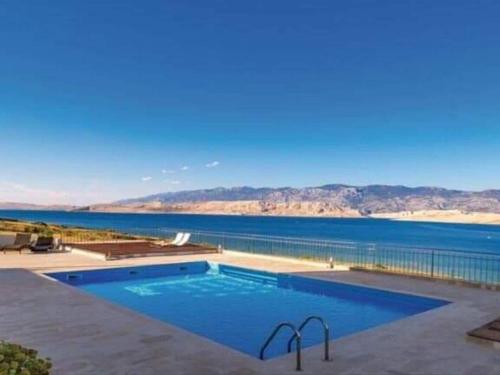 Apartment La Eva Pag - One Bedroom Apartment with Balcony and Sea view