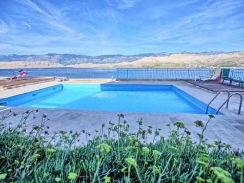 Apartment La Eva Pag - One Bedroom Apartment with Balcony and Sea view
