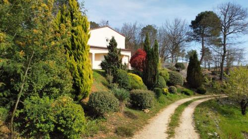 Zahrada ubytování Maison des Grézels