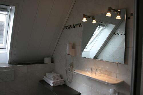 Koupelna v ubytování Hotel Haus Wittwer
