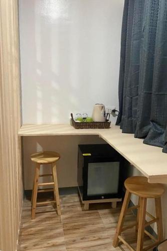Η κουζίνα ή μικρή κουζίνα στο Woza Inn Boracay