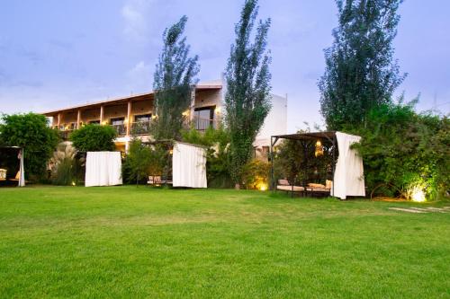 Zahrada ubytování Bio et Bois -Luxury Bio Farm-