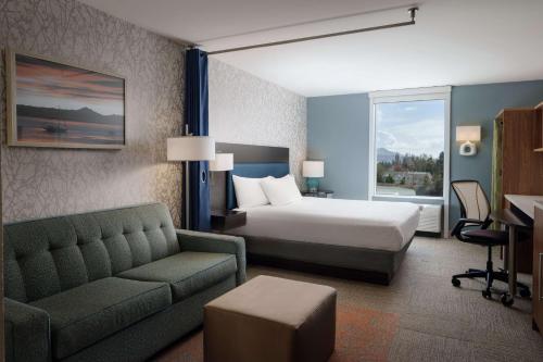 Postel nebo postele na pokoji v ubytování Home2 Suites by Hilton Bellingham