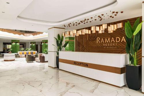 Vstupní hala nebo recepce v ubytování Ramada Resort by Wyndham Pamukkale Thermal
