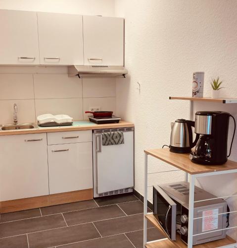 Dapur atau dapur kecil di Cityapartment
