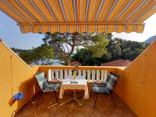 Apartments Vinko Mljet- One-Bedroom Apartment with Terrace A4