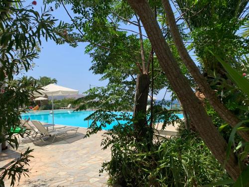 Πισίνα στο ή κοντά στο Hotel Plakures