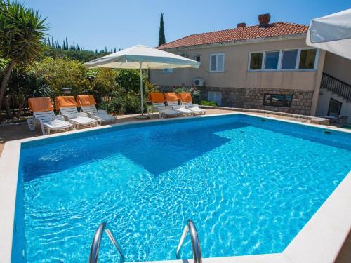 Apartments Vidak - Studio Apartment with Terrace and Sea View - A2