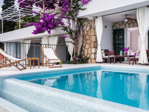 Villa Mirjana - Standard Studio Apartment with Terrace and Sea View Lavanda