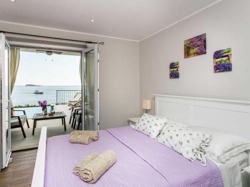 Villa Mirjana - Standard Studio Apartment with Terrace and Sea View Lavanda