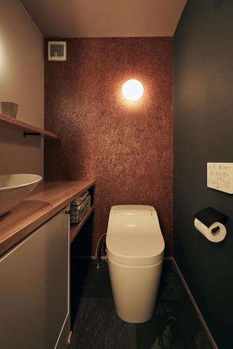 Ein Badezimmer in der Unterkunft BLANC FUJI
