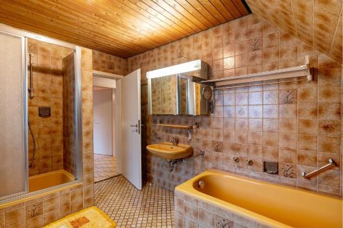 Koupelna v ubytování Gästehaus Retsch