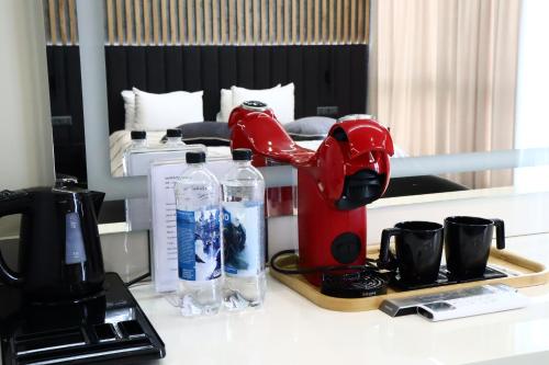 Tetera y cafetera en Sobkoff