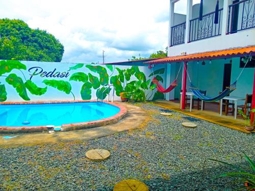 Bazén v ubytování Residencial Santa Catalina Pedasi nebo v jeho okolí