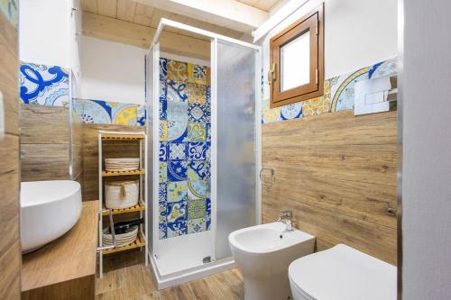 Koupelna v ubytování Centro Storico Sciacca - Casa Di Pisa Cortile Termine