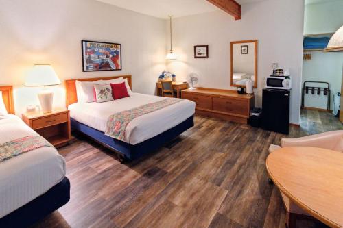 Postel nebo postele na pokoji v ubytování Glen Ayr Resort