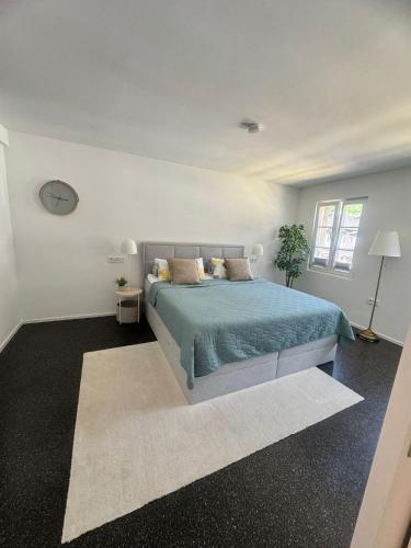 Ένα ή περισσότερα κρεβάτια σε δωμάτιο στο Isaak Appartment Stadtjuwel