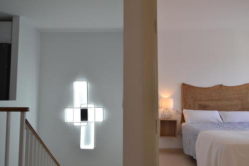 Ένα ή περισσότερα κρεβάτια σε δωμάτιο στο Penthouse City Center - Jerez