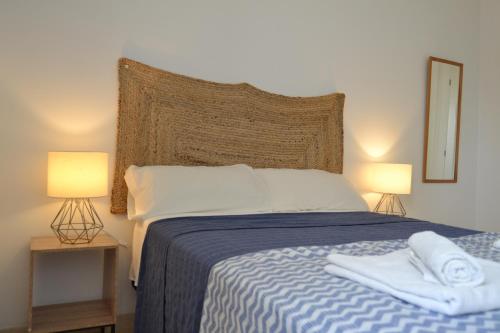 Ένα ή περισσότερα κρεβάτια σε δωμάτιο στο Penthouse City Center - Jerez