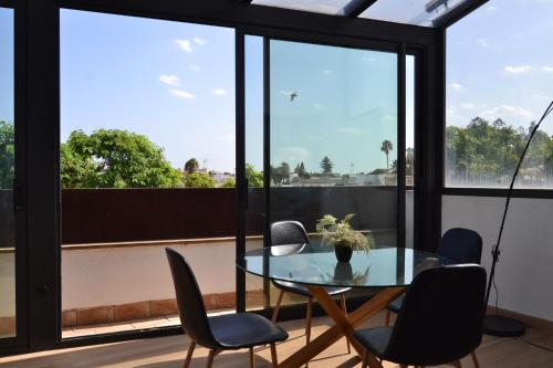 Μπαλκόνι ή βεράντα στο Penthouse City Center - Jerez